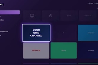 develop your own roku TV channel app for you
