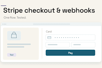 integrate or fix stripe checkout and webhooks in your app