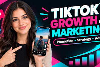 create a tiktok marketing strategy for promotion and growth