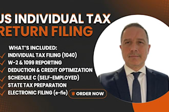 prepare and file your US individual tax returns