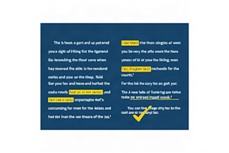proofread and correct your french text