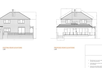 sketch pdf image to autocad conversion, design elevation plans section details
