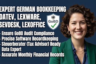 do germany bookkeeping using datev, lexware, sevdesk and lexoffice
