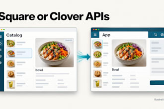 build or fix a square or clover pos API integration