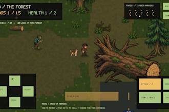 build 2d game using unity,UI,UX and 2d game assets