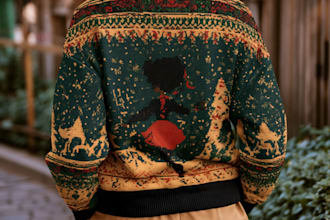 create a fully printed ugly christmas sweater