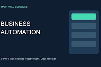 automate a business workflow and connect your tools