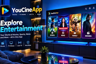 develop video streaming iptv ott live streaming smart tv app