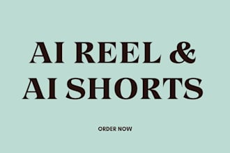 ai short, ai reels, youtube short and reels, social media ads