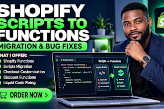 migrate shopify scripts to shopify functions and fix checkout logic