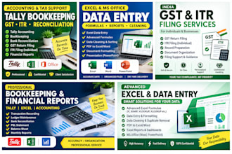 do tally bookkeeping and bank reconciliation in excel