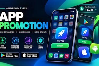 do app install, app promotion and downloads for android and ios