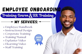 create business sops, training manuals, employee onboarding, sops and HR courses