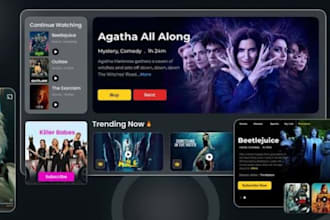 develop live streaming app, ott app, tv app, live channel app