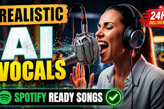 create custom ai songs with realistic vocals and music