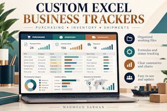 create custom excel spreadsheets templates trackers and dashboards