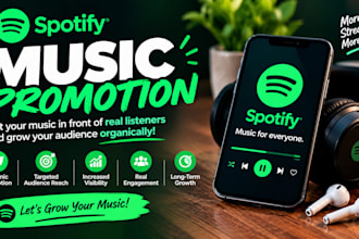 do spotify music promotion, spotify track, album promotion