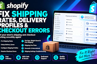 fix shopify shipping rates delivery profiles checkout error