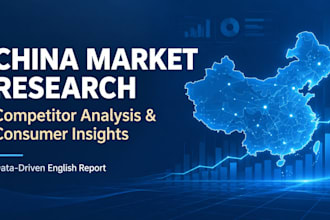 china market research and competitor analysis