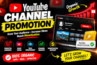 promote your youtube automation channel organically