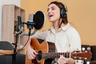be your powerful female vocalist and song arrangement