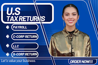 get us business payroll tax returns for llc, s corp and c corp