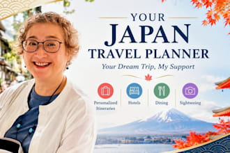 help you create the travel plan with 10 years of experience