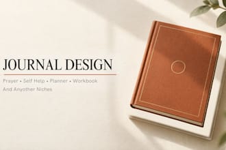 do journal design, journal planner design, journal formatting, canva journal