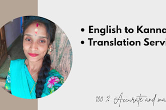 professionally translate english to kannada and vice versa