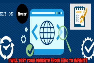 test your website from Zero to Infinite