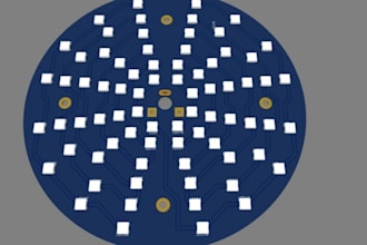 design custom mcpcb aluminium led circuit board and lighting schematic