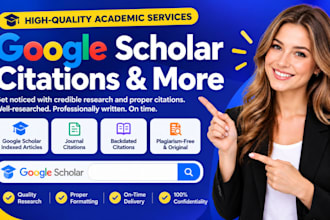 increase google scholar citations, journal citations and backdated citations
