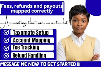 setup taxomate amazon quickbooks integration sales fees refunds payout sync