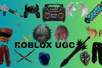 create roblox ugc accessories, hairs and outfits