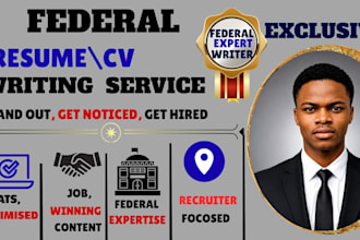 write you federal and government contracts resume
