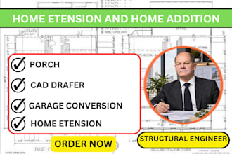 home extension home addition patio addition ,porch cad drafter garage conversion