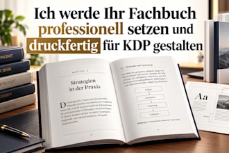 ihr fachbuch professionell setzen und druckfertig fur KDP gestalten