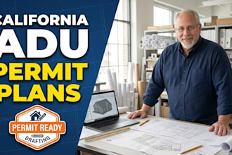 draw adu permit plans for california homeowners