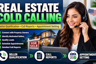 do USA cold calling, appointment setting and lead generation