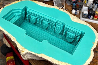 design a 3d printable mold of your product for silicone or resin casting