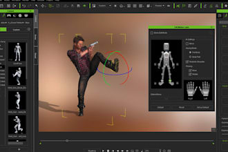 create, rig, 3d avatar for iclone 8, cc4, cc5, reallusion, c4d, blender, bone