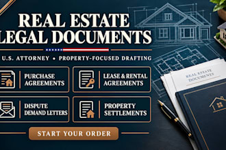 draft a US property settlement agreement for real estate disputes