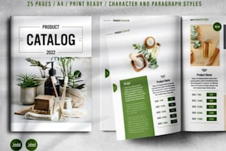 design business catalog, product catalog design, magazine design flyer