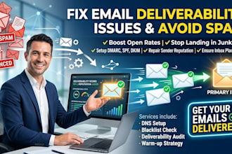 fix email deliverability issues and help emails avoid spam