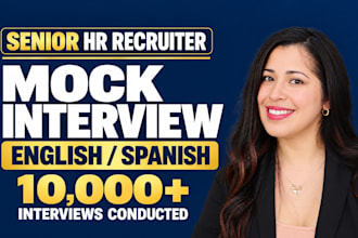 coach spanish speakers for english job interviews