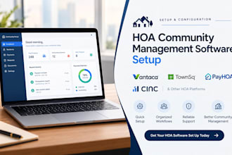 setup vantaca townsq payhoa cinc hoa community management software