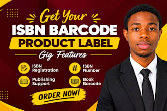 guide you through isbn registration and design print ready book barcodes