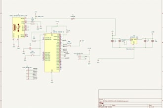 simple kicad pcb design and layout