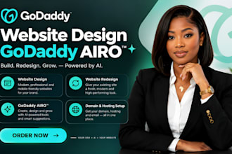 godaddy website design godaddy website redesign godaddy airo design
