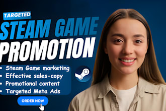 do steam game promotion, steam game marketing, boost steam wishlist